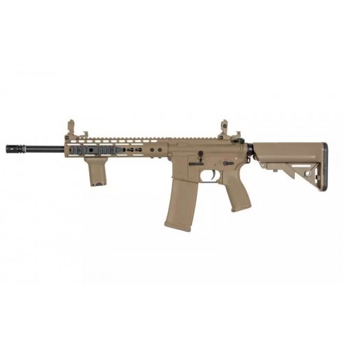 Specna Arms EDGE M4 (E-09) (Tan), In airsoft, the mainstay (and industry favourite) is the humble AEG